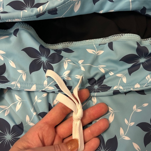 Athletic Skort, Midi, Blue Floral, Size Medium - Picture 3 of 11